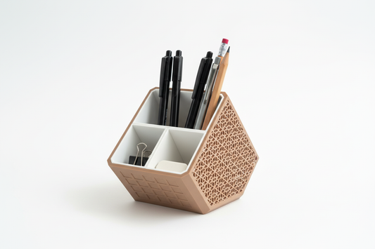 Kumiko Desk Organizer - Clean Landscape