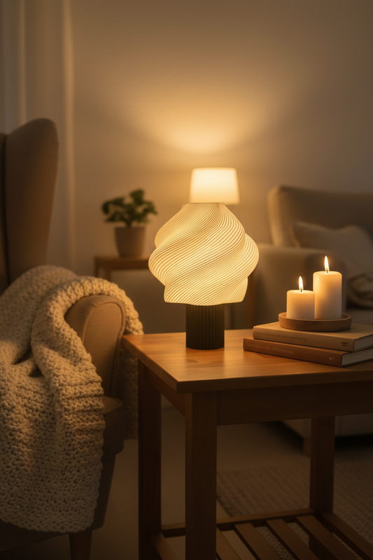 Cozy Spiral Lamp