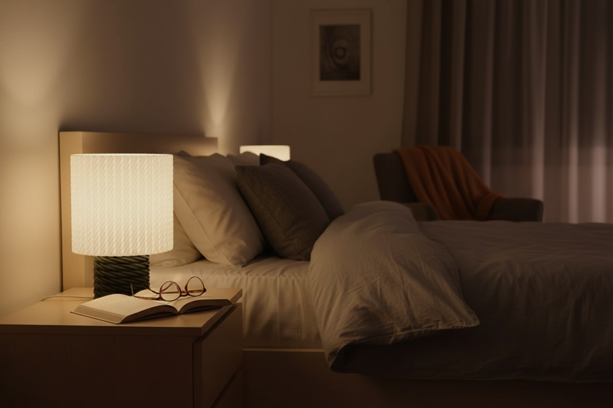Lamp lifestyle bedroom